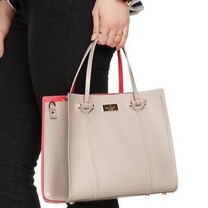 Kate Spade elodie arbour hill cream and pink